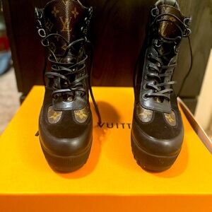 Louis Vuitton Monogram Boots